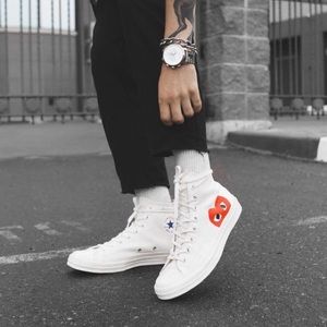 Comme des garçon x converse play high top